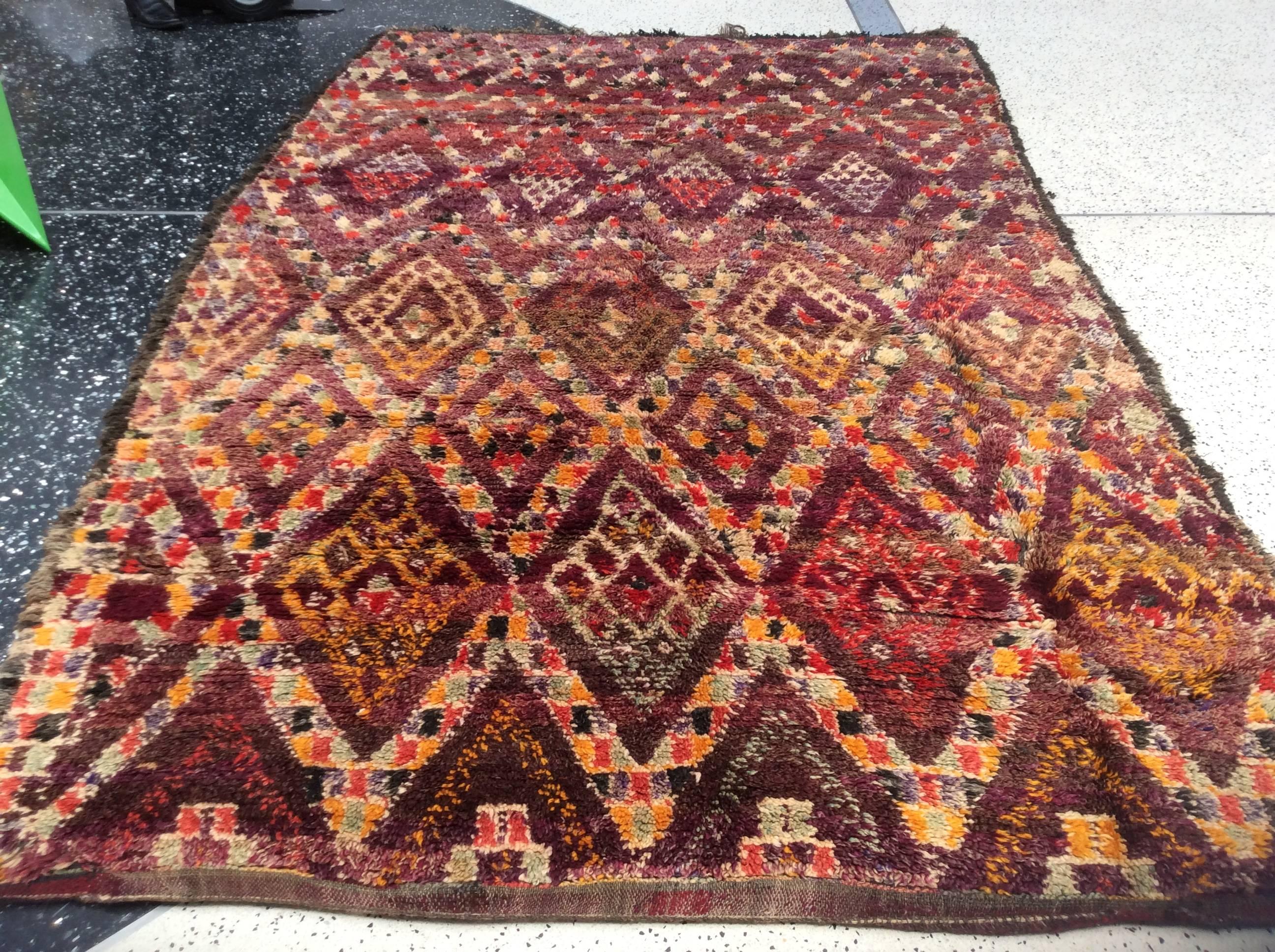 Moroccan Berber rug.