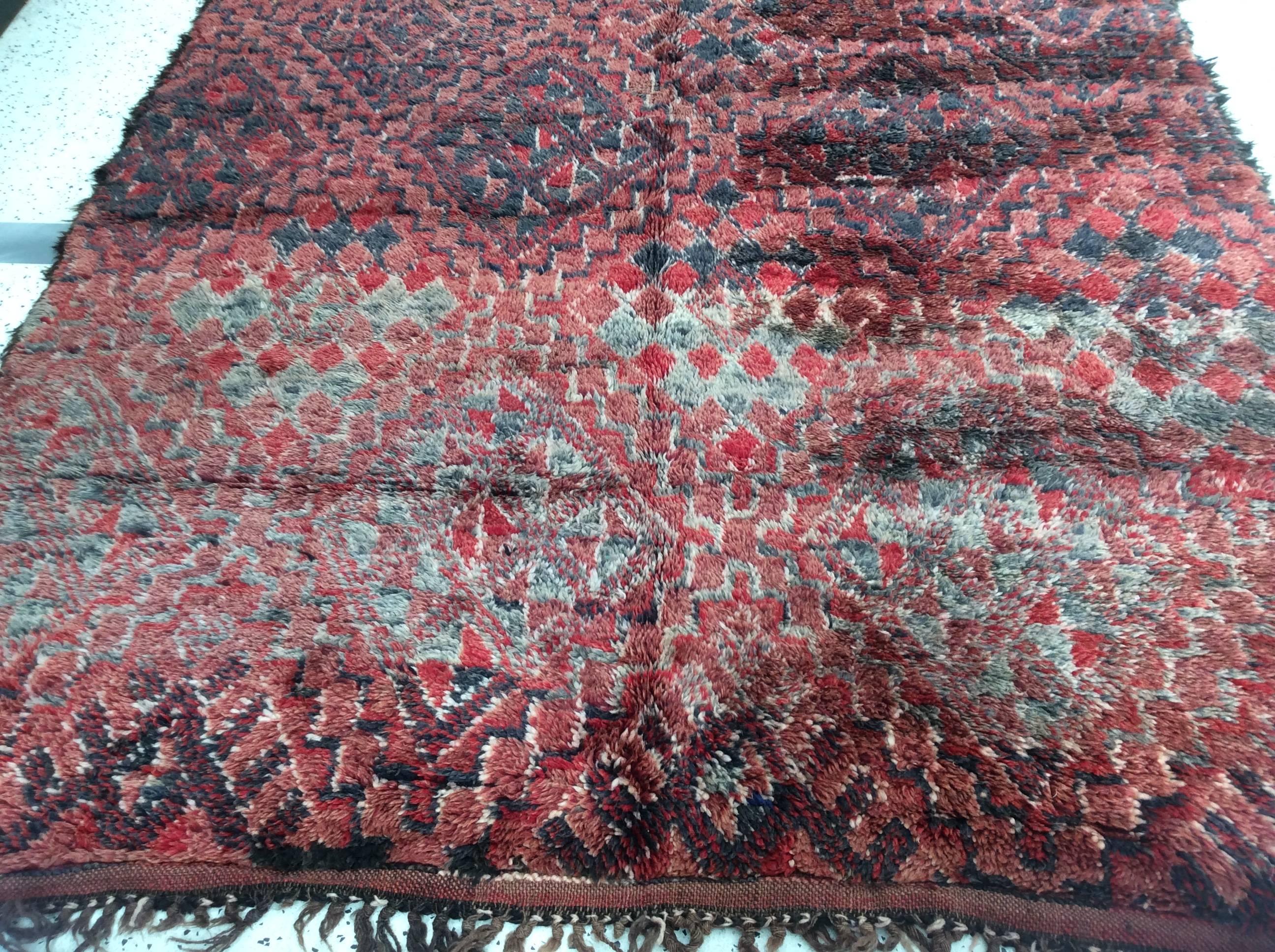 Tribal Moroccan Rug For Sale 1