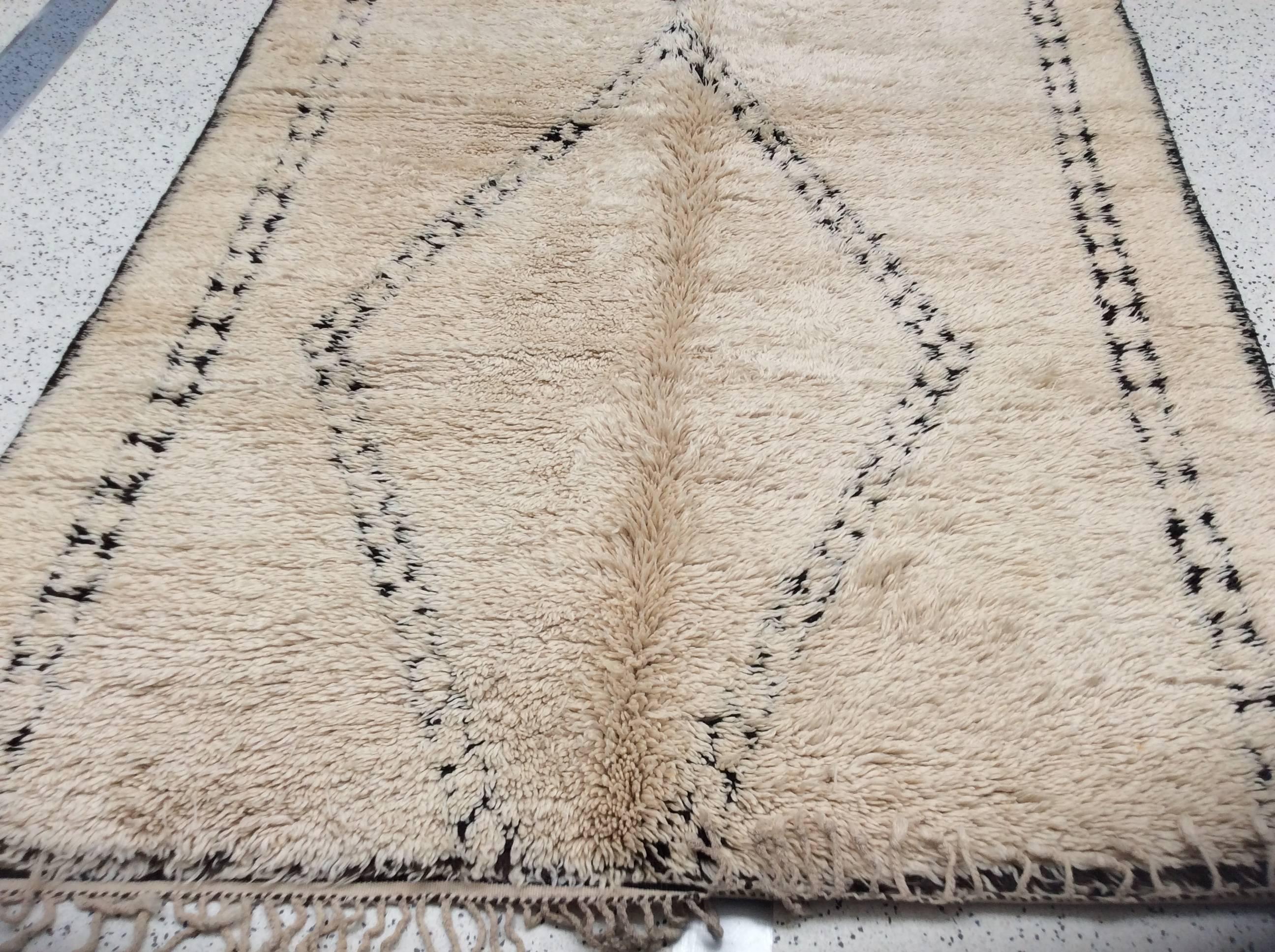 Wide Moroccan Runner In Excellent Condition In Los Angeles, CA
