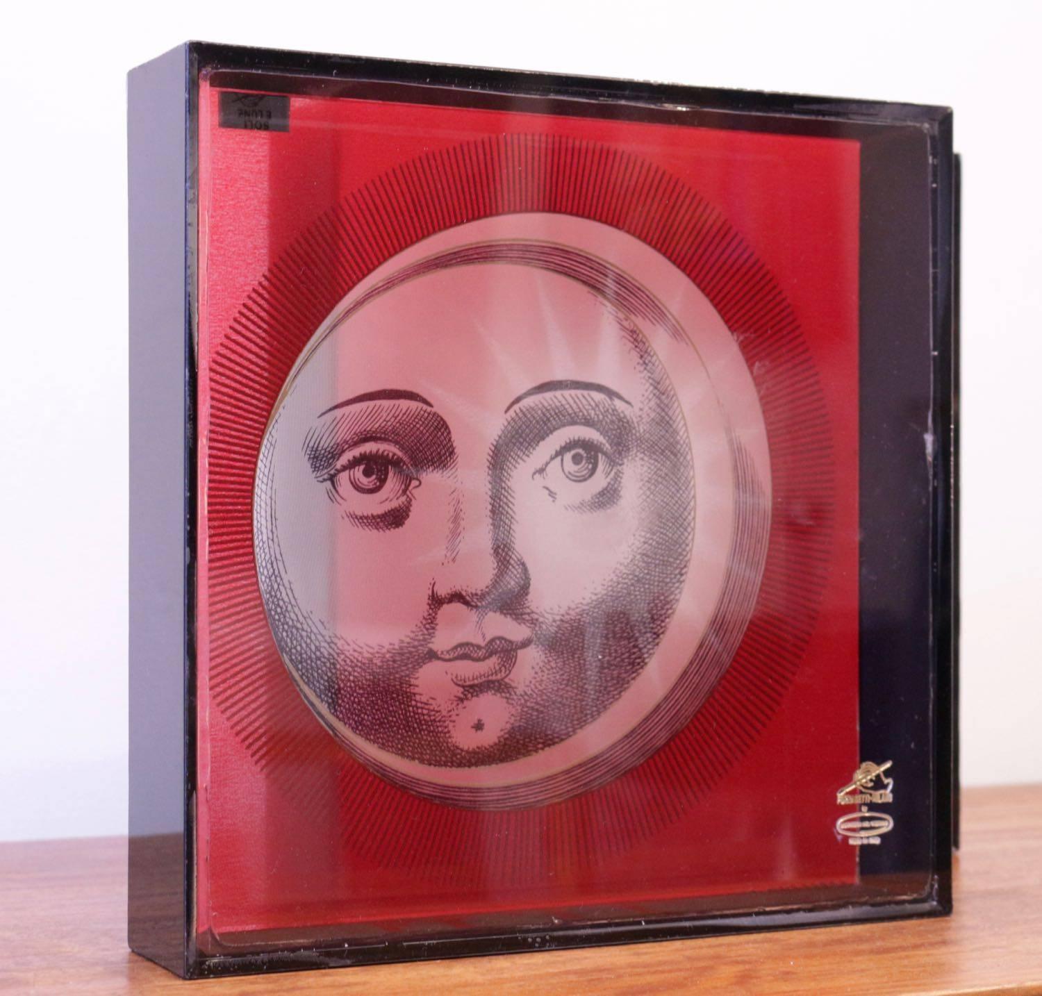 Pair of Decorative Altuglas Fornasetti Decorative Elements, 1970s In Excellent Condition In Saint-Ouen, FR