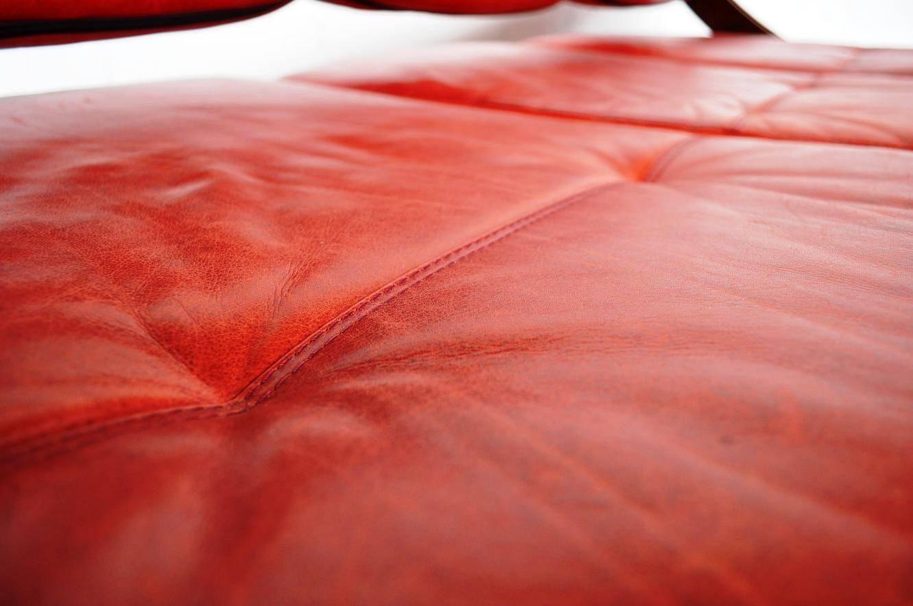 GS 195 Sofa Daybed by Gianni Songia for Sormani in Brazilian Rosewood 4