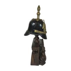 19th Century Imperial Russian Officer's Pickelhaube Helmet