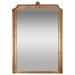 Antique French Gilt Mirror Dating to 19th Century