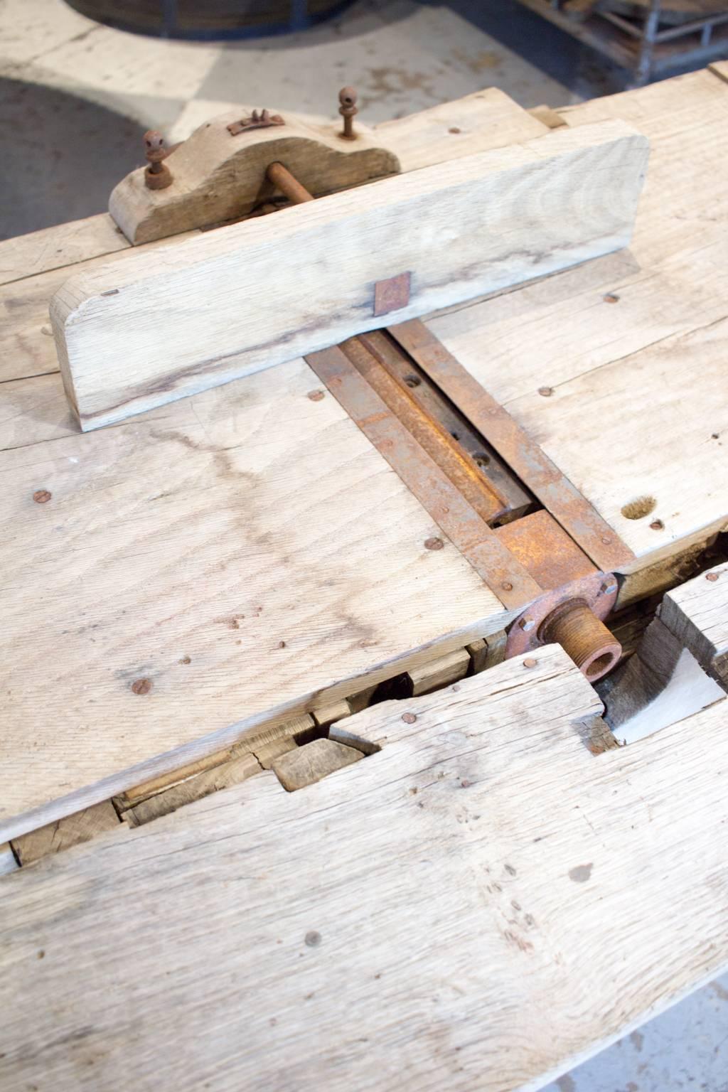 19th Century French Moulin Table from a Working Windmill in France 2