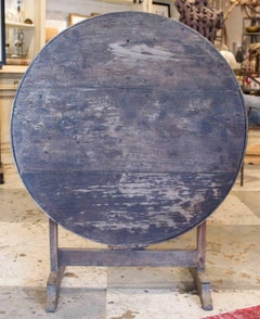 Antique French Folding Wine Table, circa 1910