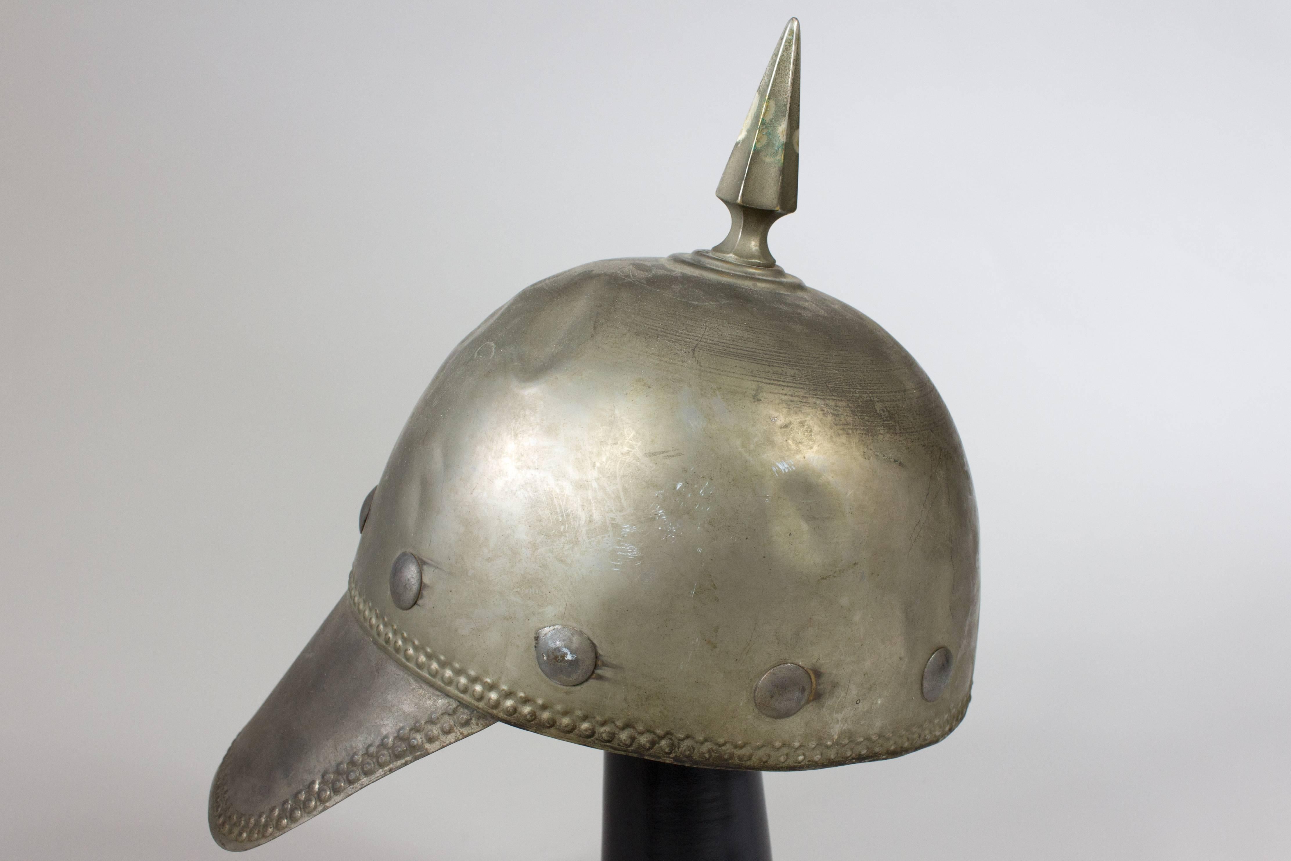 Late 19th Century Spiked Odd Fellows Helmet 1