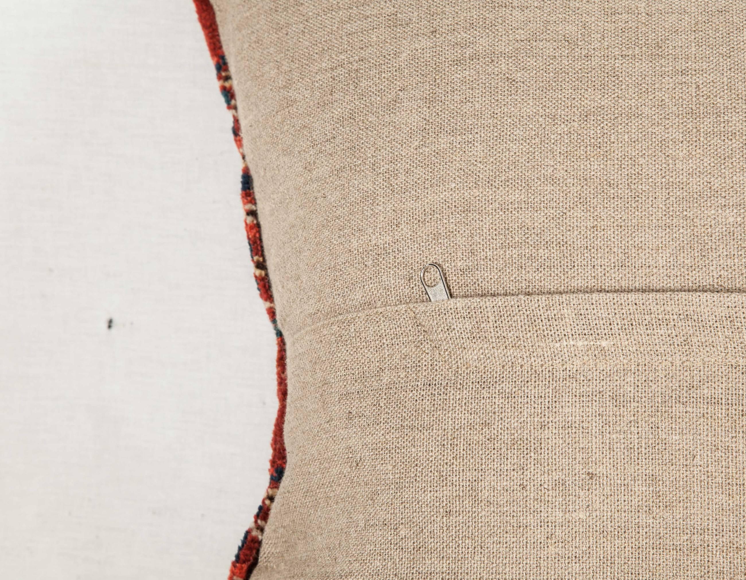 Linen Antique Turkmen, Turkoman Tribe, Pillow For Sale