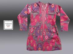 Uzbek Ikat Child's Coat, Central Asia, Late 19th Century, Great Colors