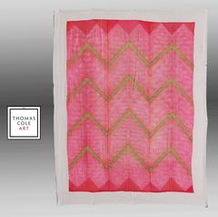 Antique Tie Dye Cotton Textile, Rajasthan India, circa 1920,