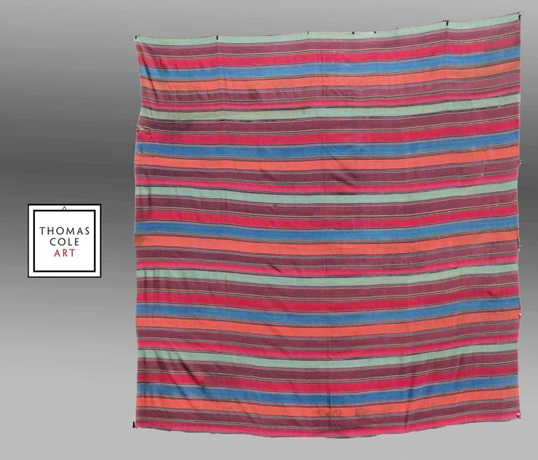 Shahsevan Textiles Antique Shahsavan Silk Cover, Silk Textile, Azerbaijan, circa 1850 For ...