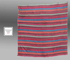 Antique Shahsavan Silk Cover, Silk Textile, Azerbaijan, circa 1850