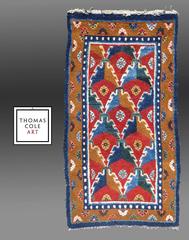 Antique Rug from Tibet "Khaden, " 19th Century