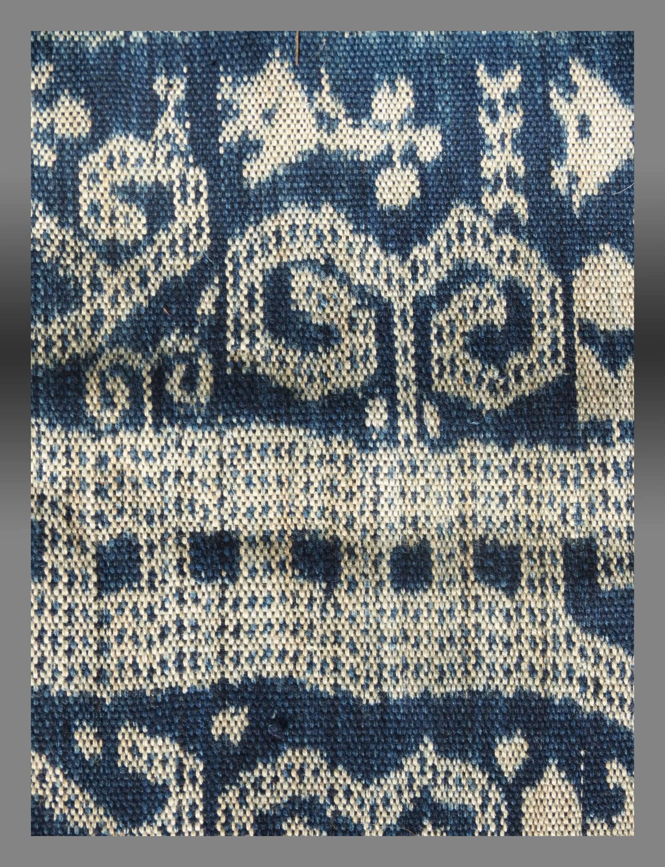 West Timor Tribal Cotton Ikat Textile, Decorative/Unusual, 1960s-1970s 1