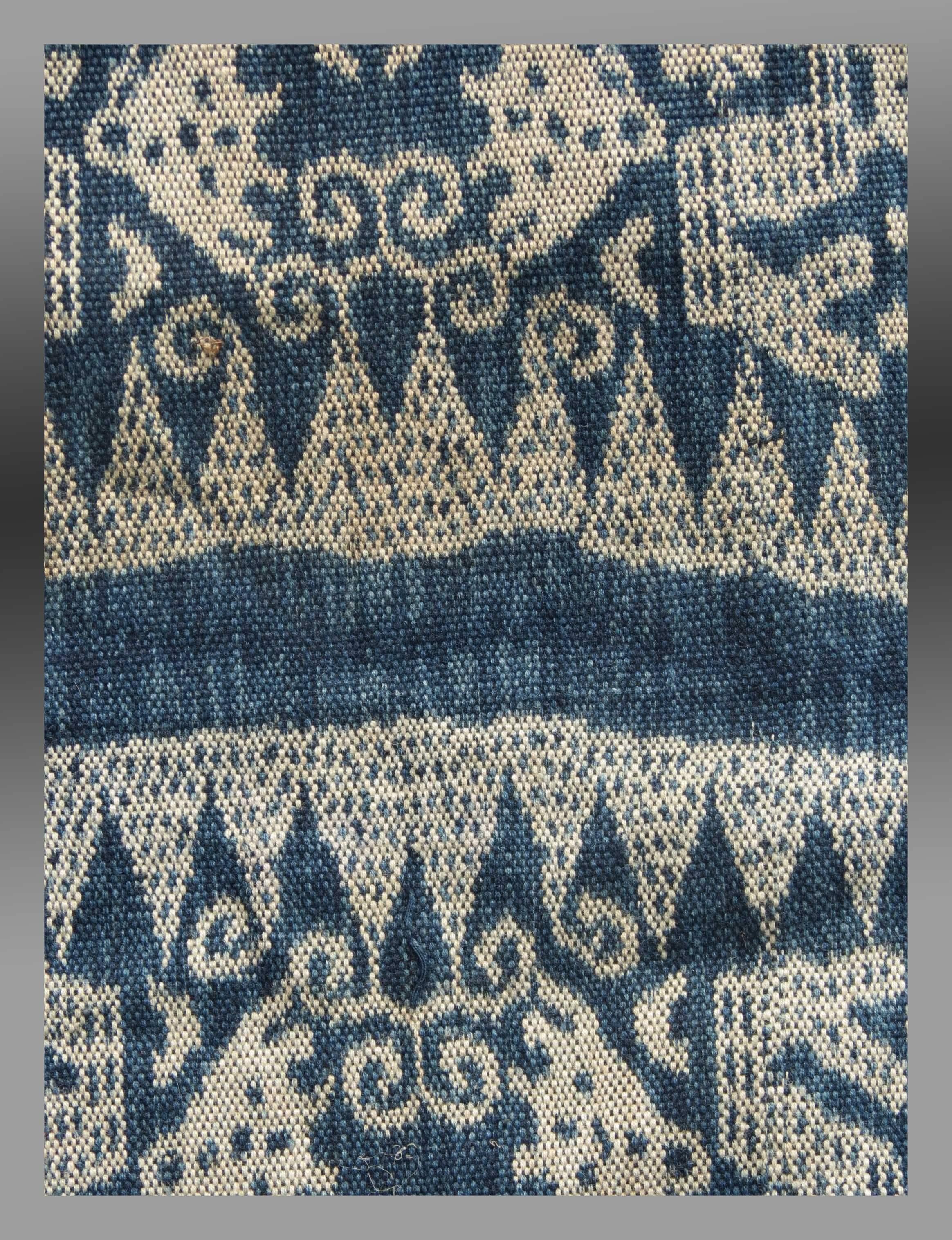 West Timor Tribal Cotton Ikat Textile, Decorative/Unusual, 1960s-1970s 2