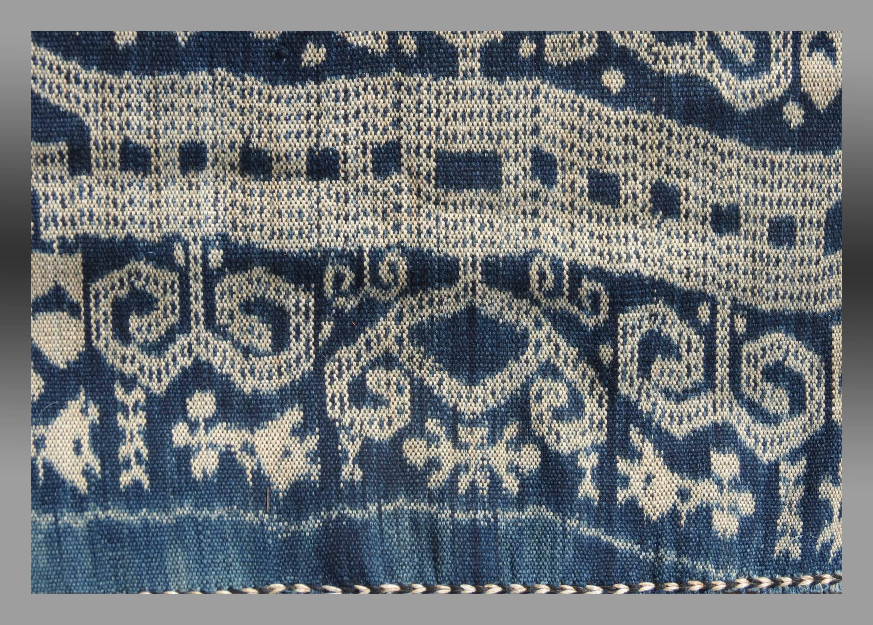 West Timor Tribal Cotton Ikat Textile, Decorative/Unusual, 1960s-1970s 3
