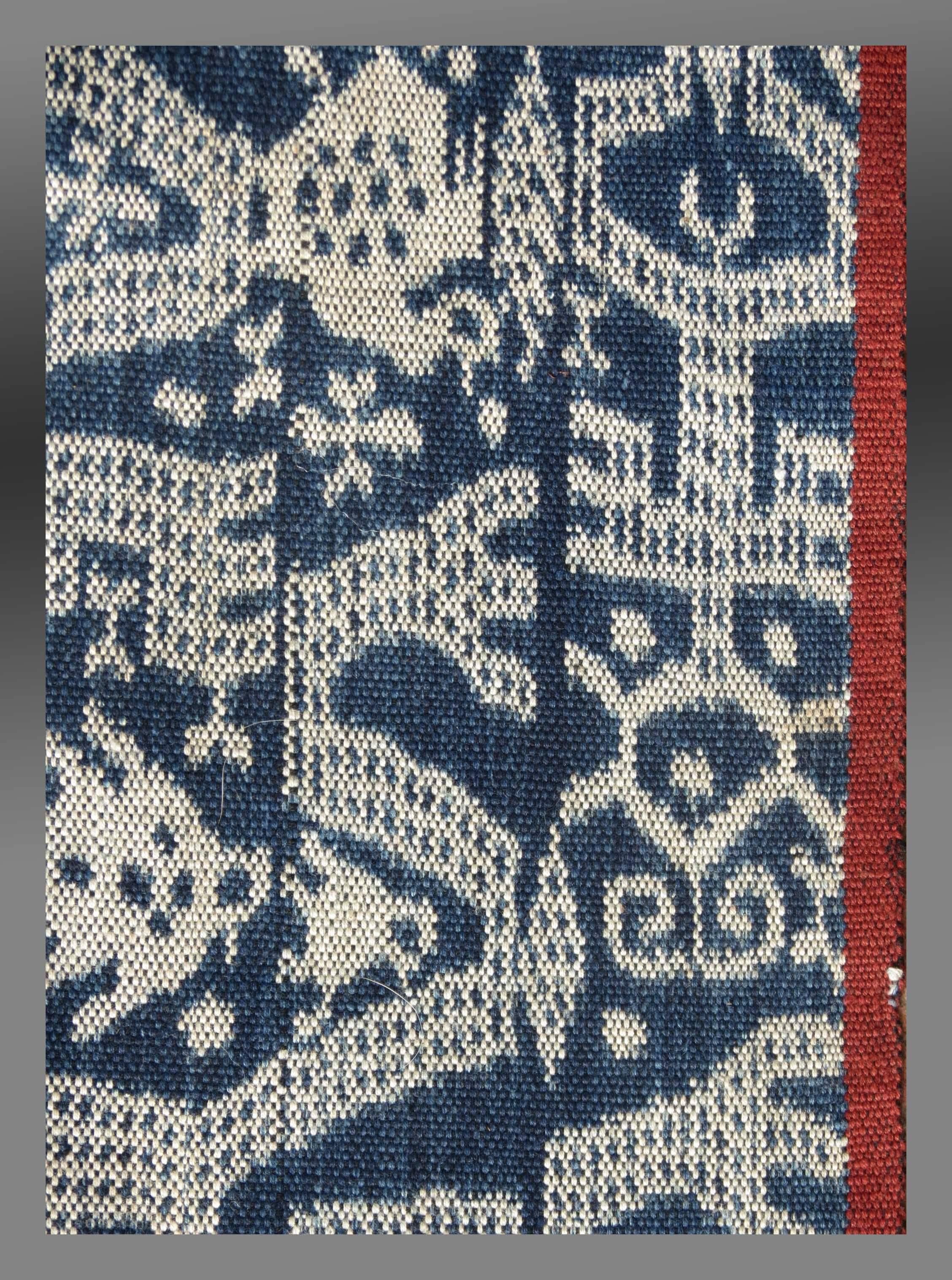 West Timor Tribal Cotton Ikat Textile, Decorative/Unusual, 1960s-1970s 4