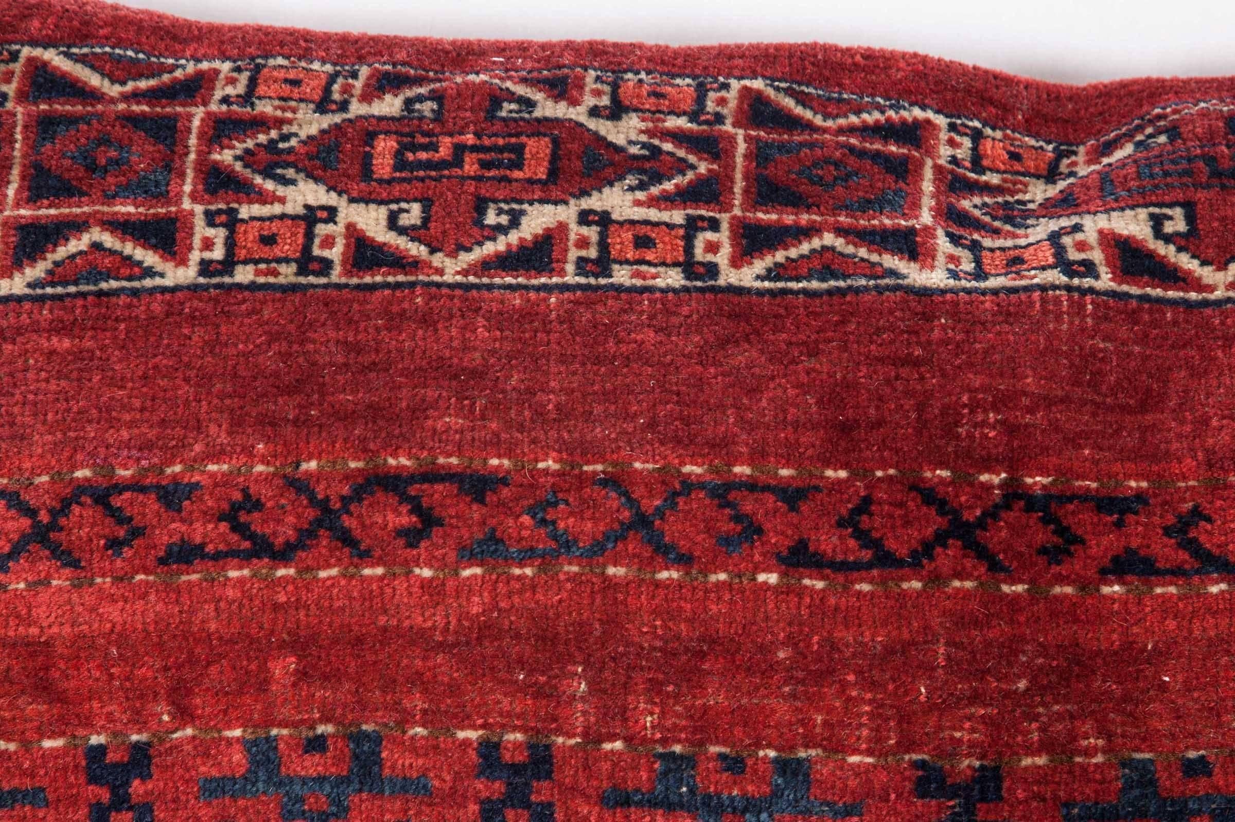 19th Century Antique Ersari Turkmen Pillow For Sale