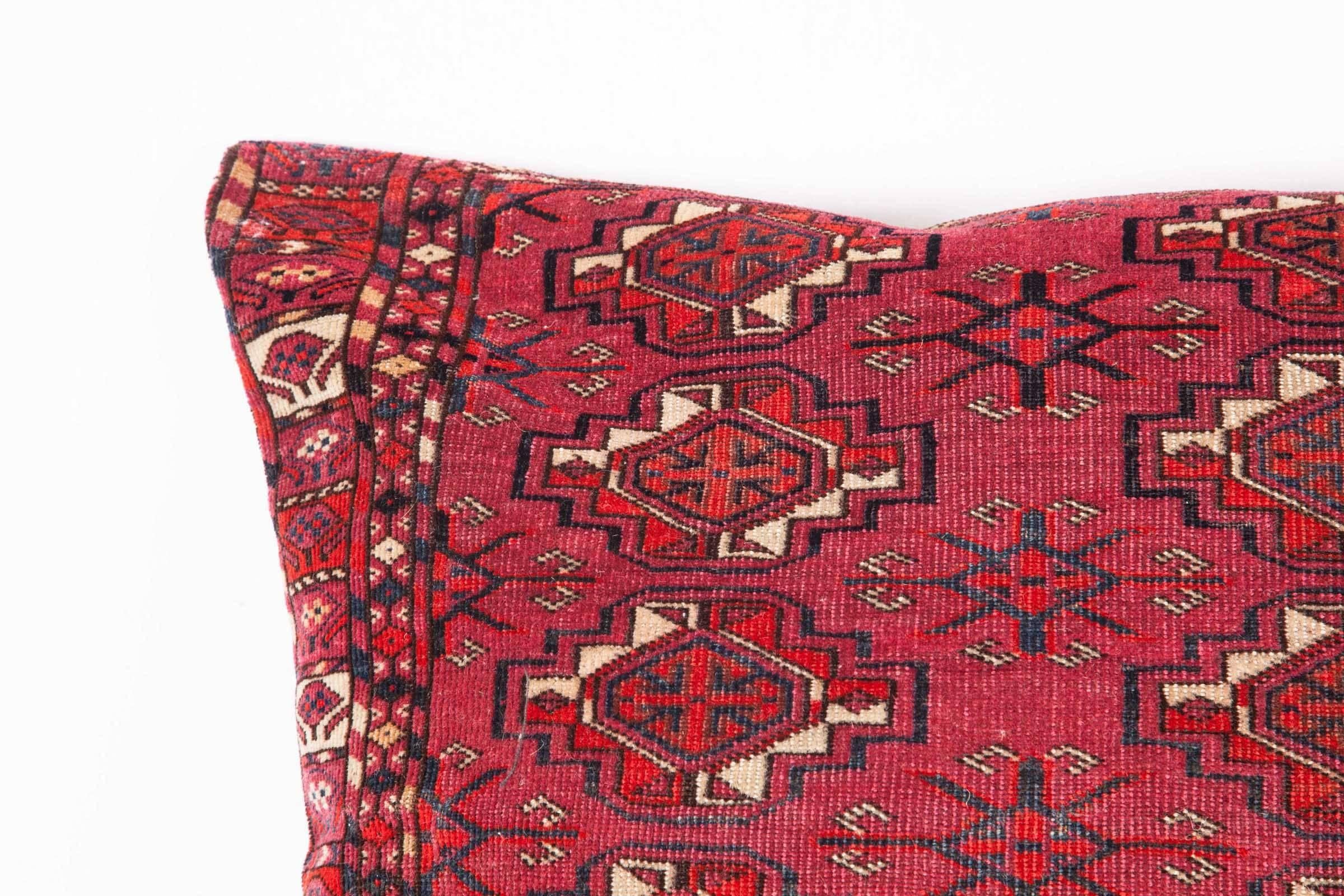 19th Century Antique Tekke Turkmen Pillow For Sale