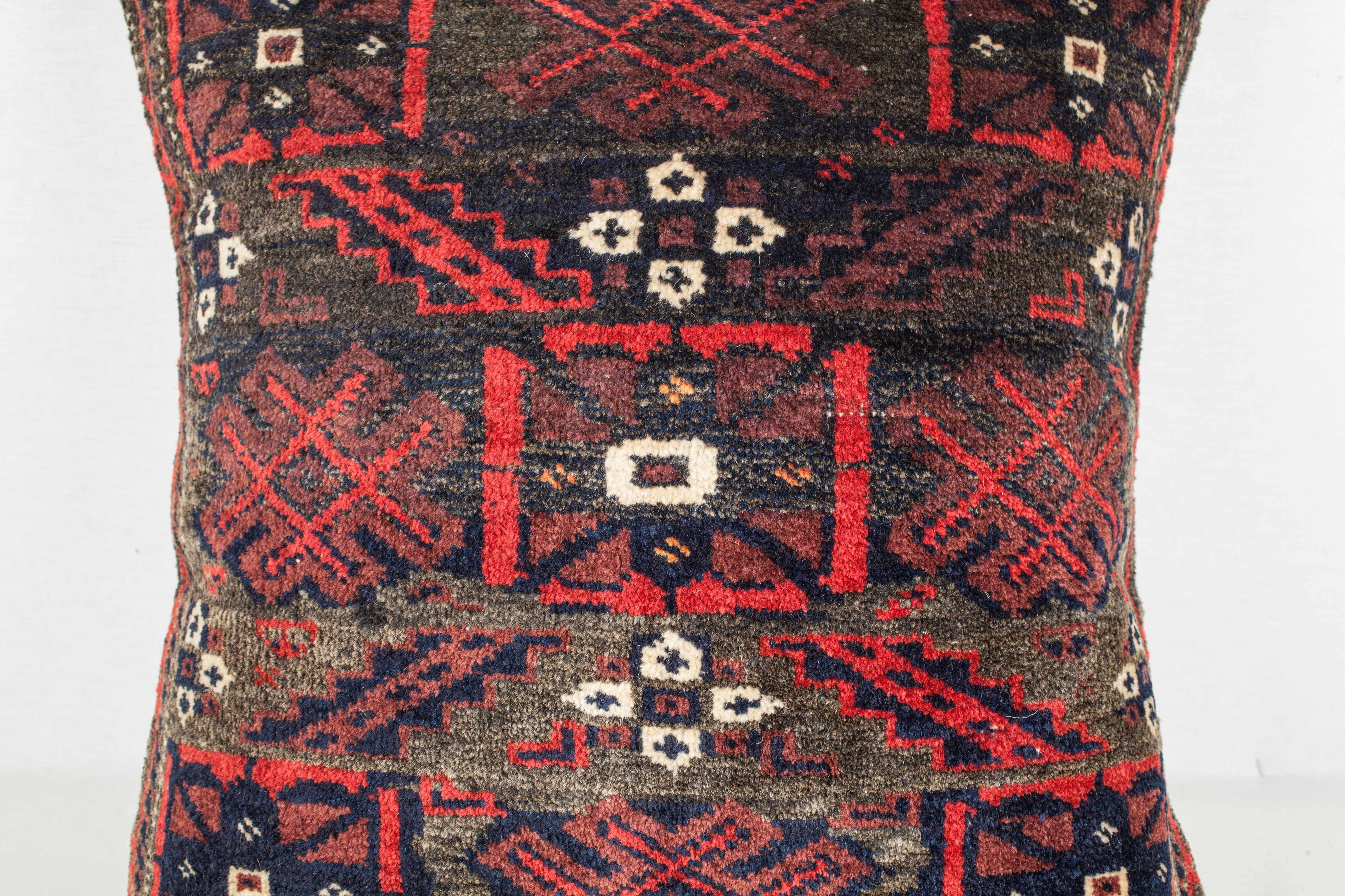Tribal Antique Baluch Pillow For Sale
