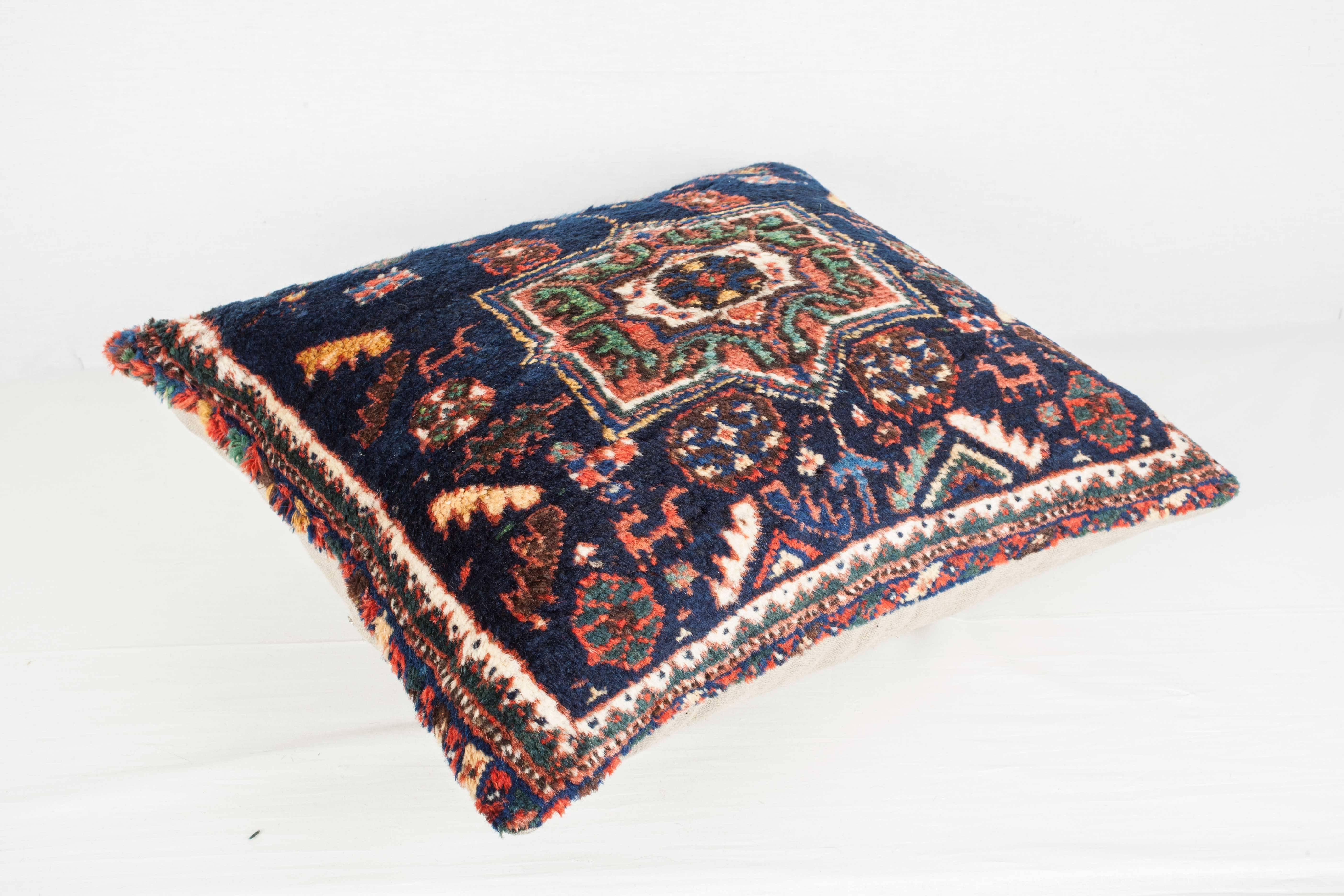 Tribal Antique Afshar Pillow For Sale