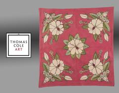 Hand Block Print Cotton Textile, Kandili, Near Istanbul, Early 20th Century