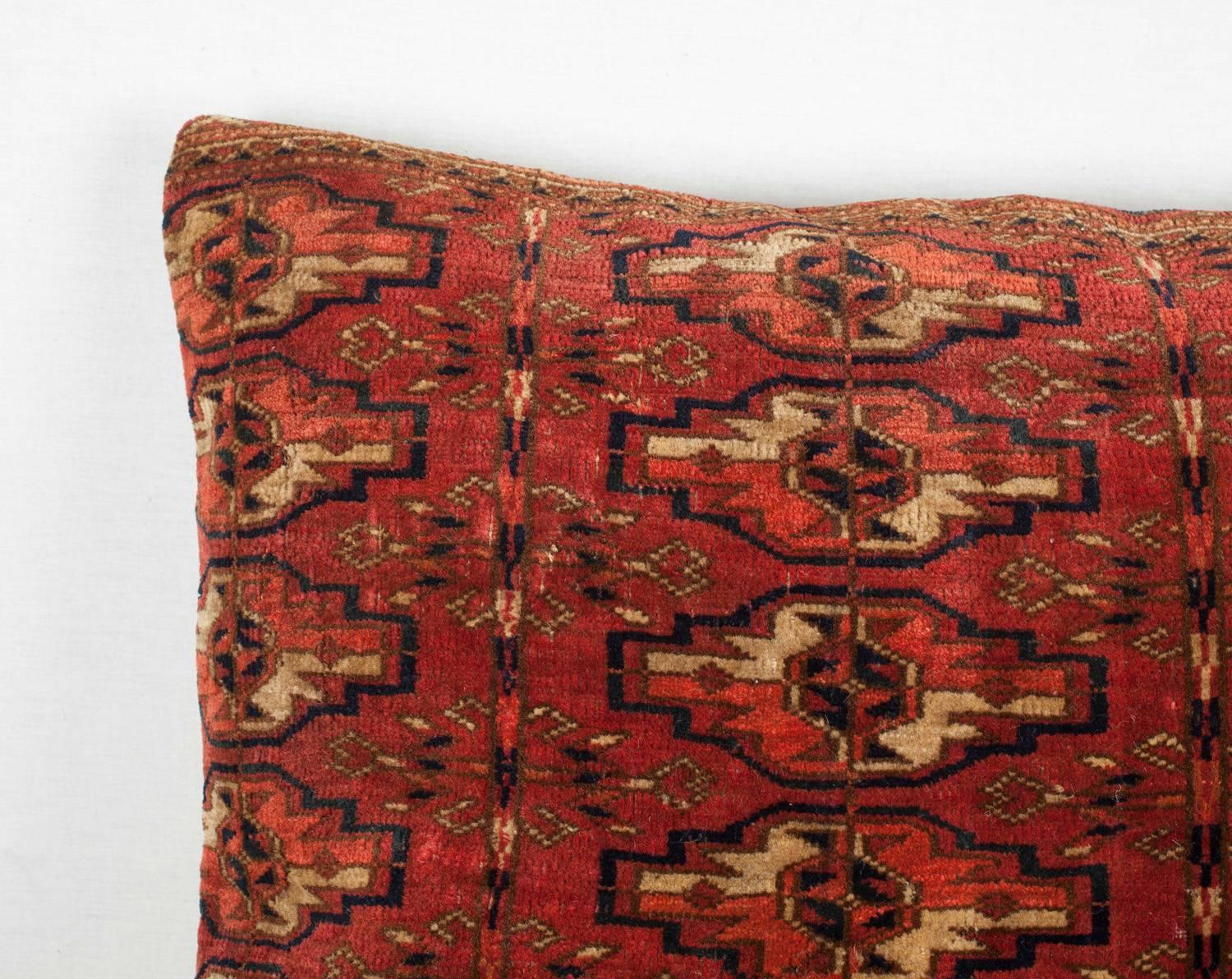 Woven Antique Turkmen, Turkoman, Tekke Tribe, Pillow  For Sale