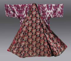 Central Asian Ikat Coat or Kaftan, Late 19th Century
