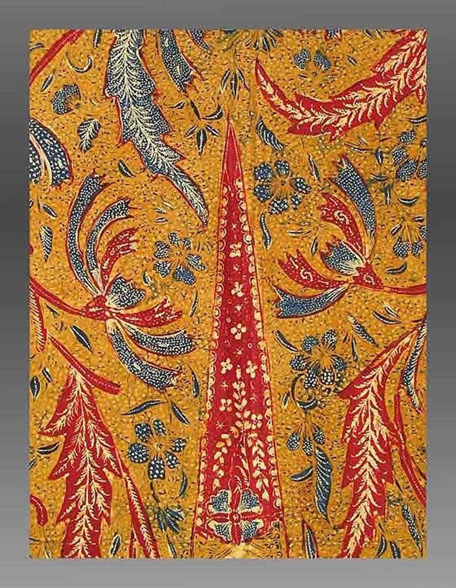 Old Indonesian Batik, circa 1930s In Good Condition For Sale In By Appointment Only, CA