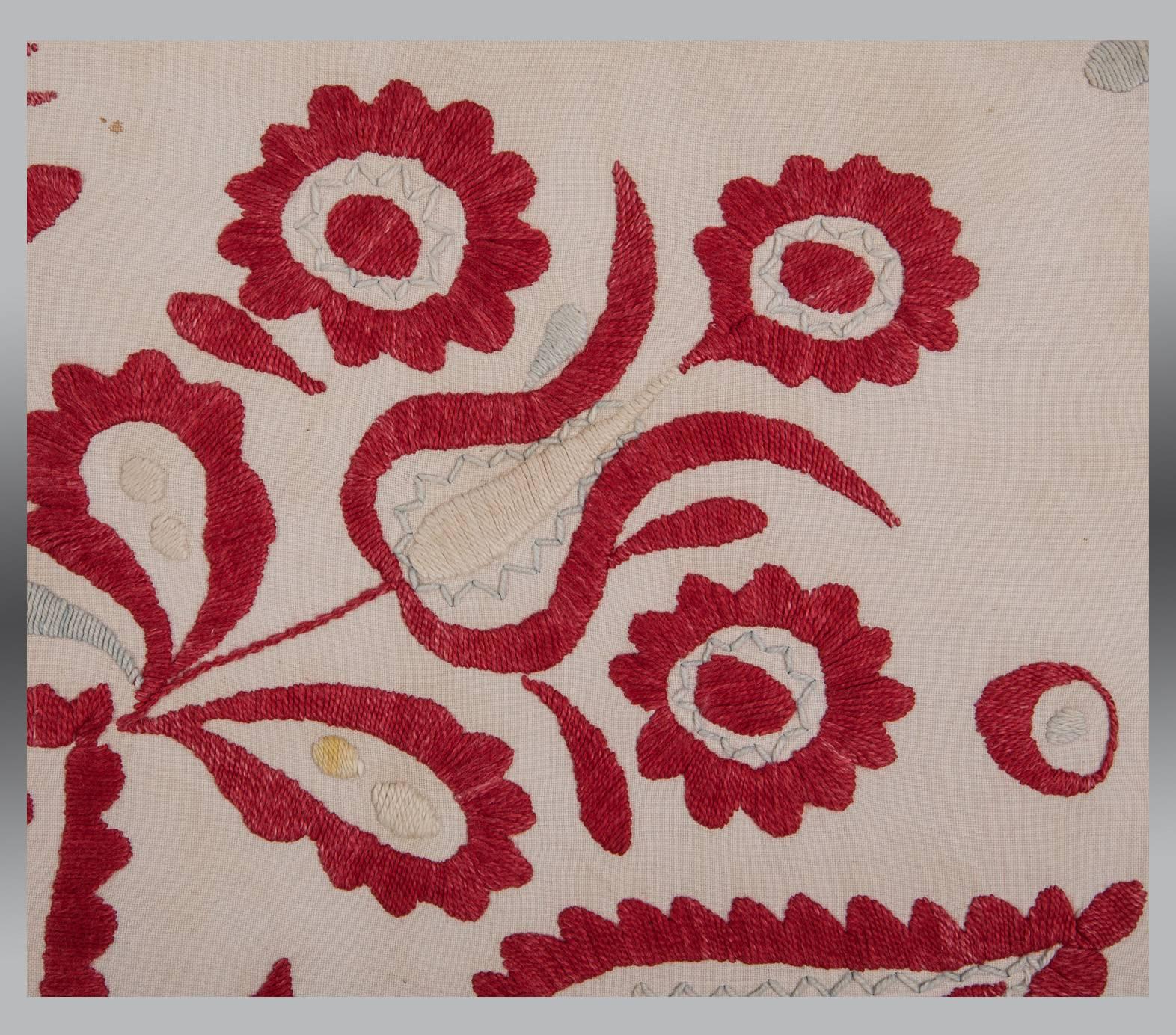 Vintage Embroidery, Hungary, Early 20th Century For Sale 1