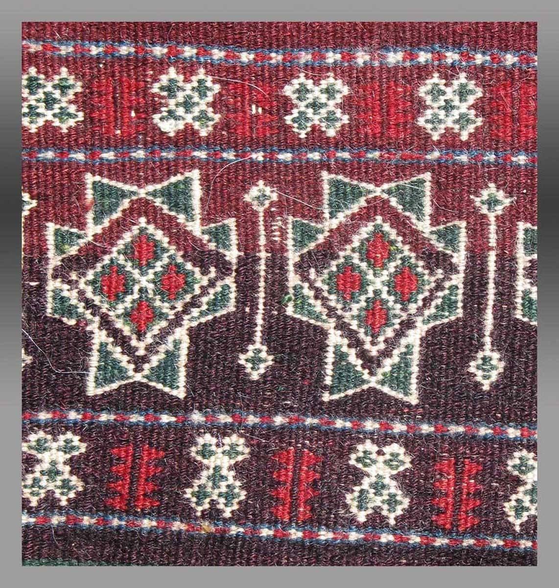 Woven Antique Baluch Kilim, Flat-Weave, South East Persia, 19th Century For Sale