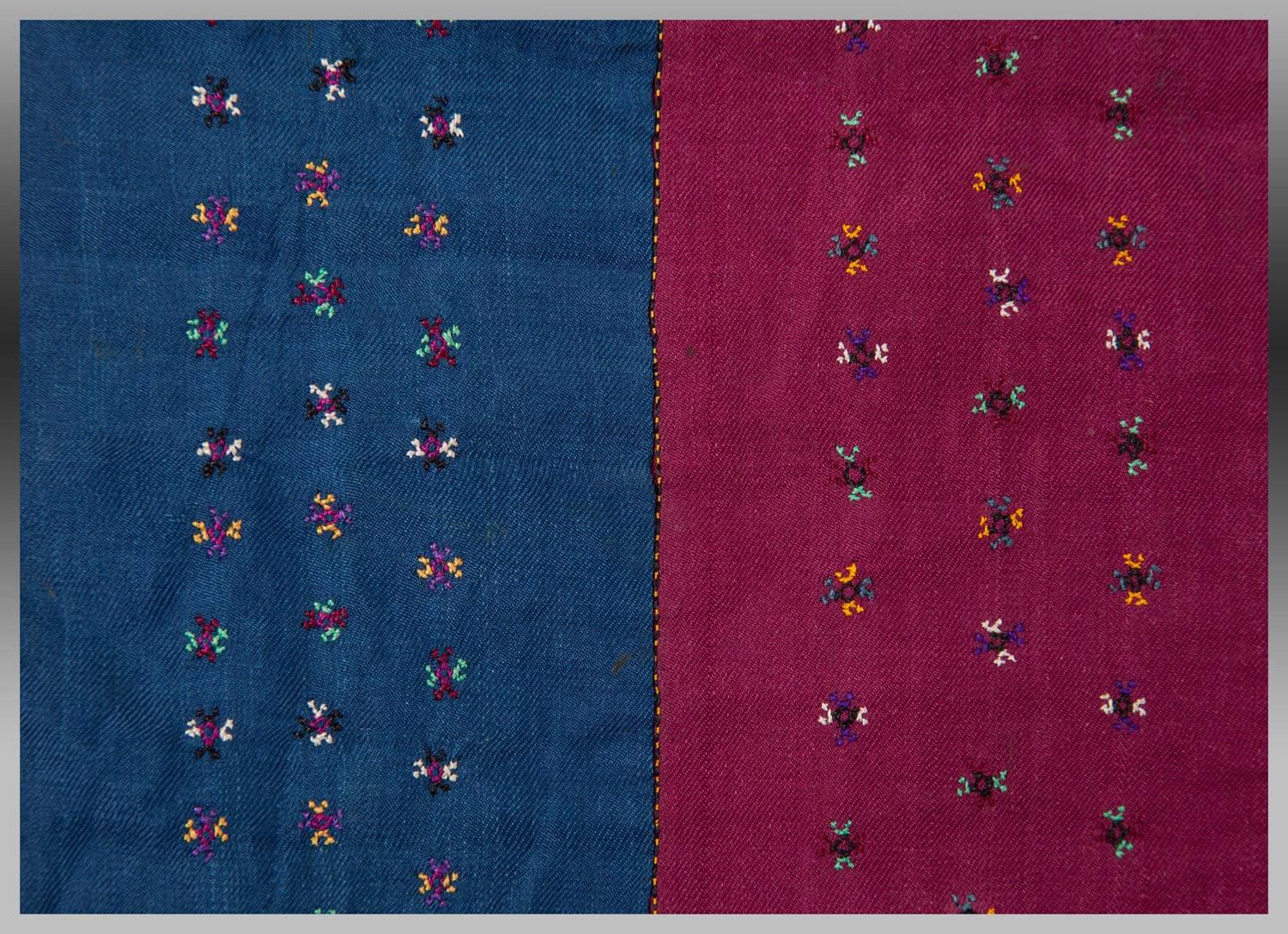 Persian Antique Zoroastrian Textile, Central Persia, 19th Century For Sale