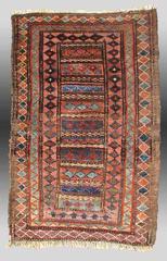 Antique Baluch "Pushti" or Storage Bag, Central Asia, 19th Century