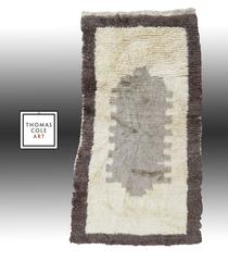 Vintage Turkish "Tulu" Rug 'Sleeping Rug, ' Central Anatolia, 1940s