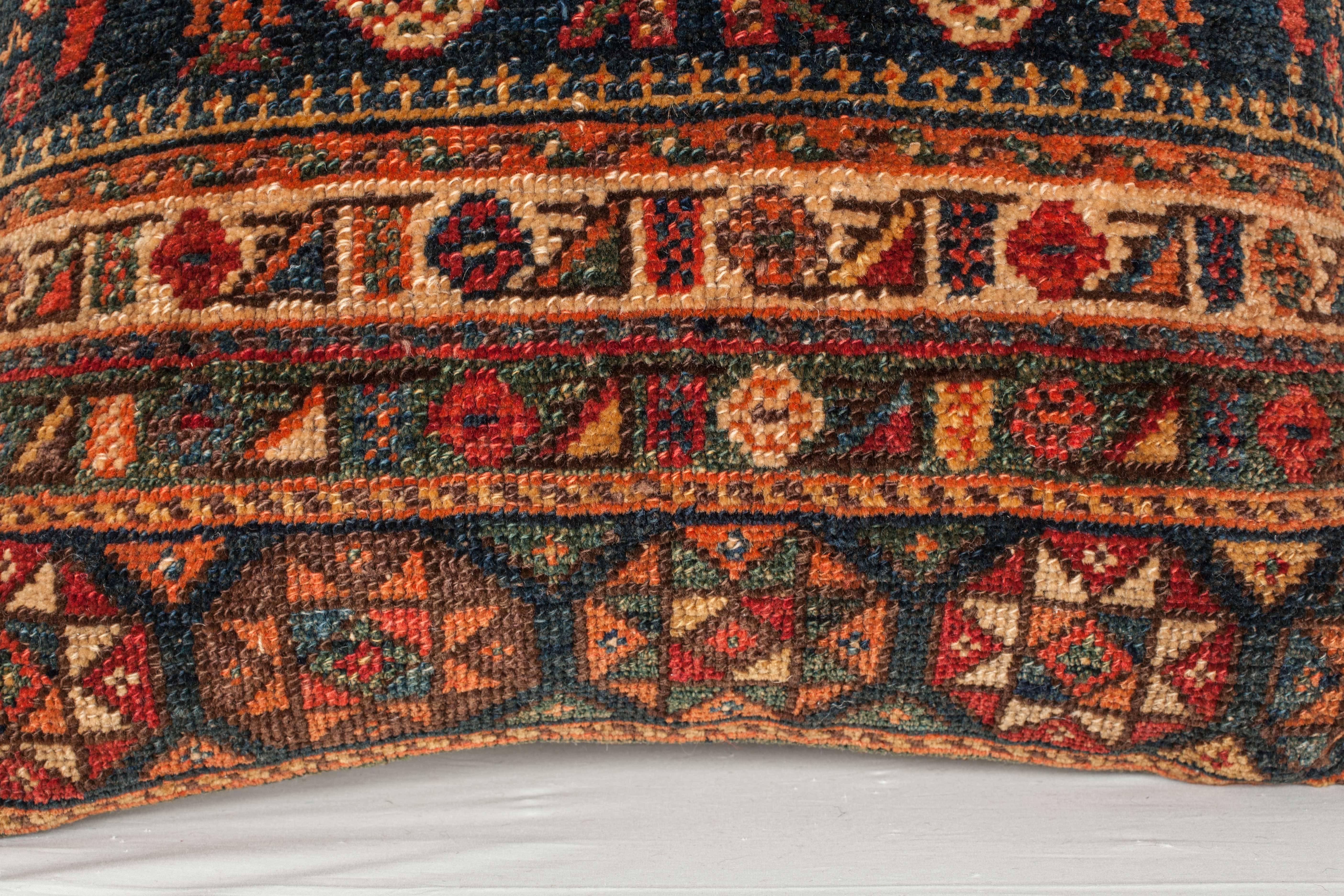 19th Century Antique Luri Persian Tribal Pillow For Sale