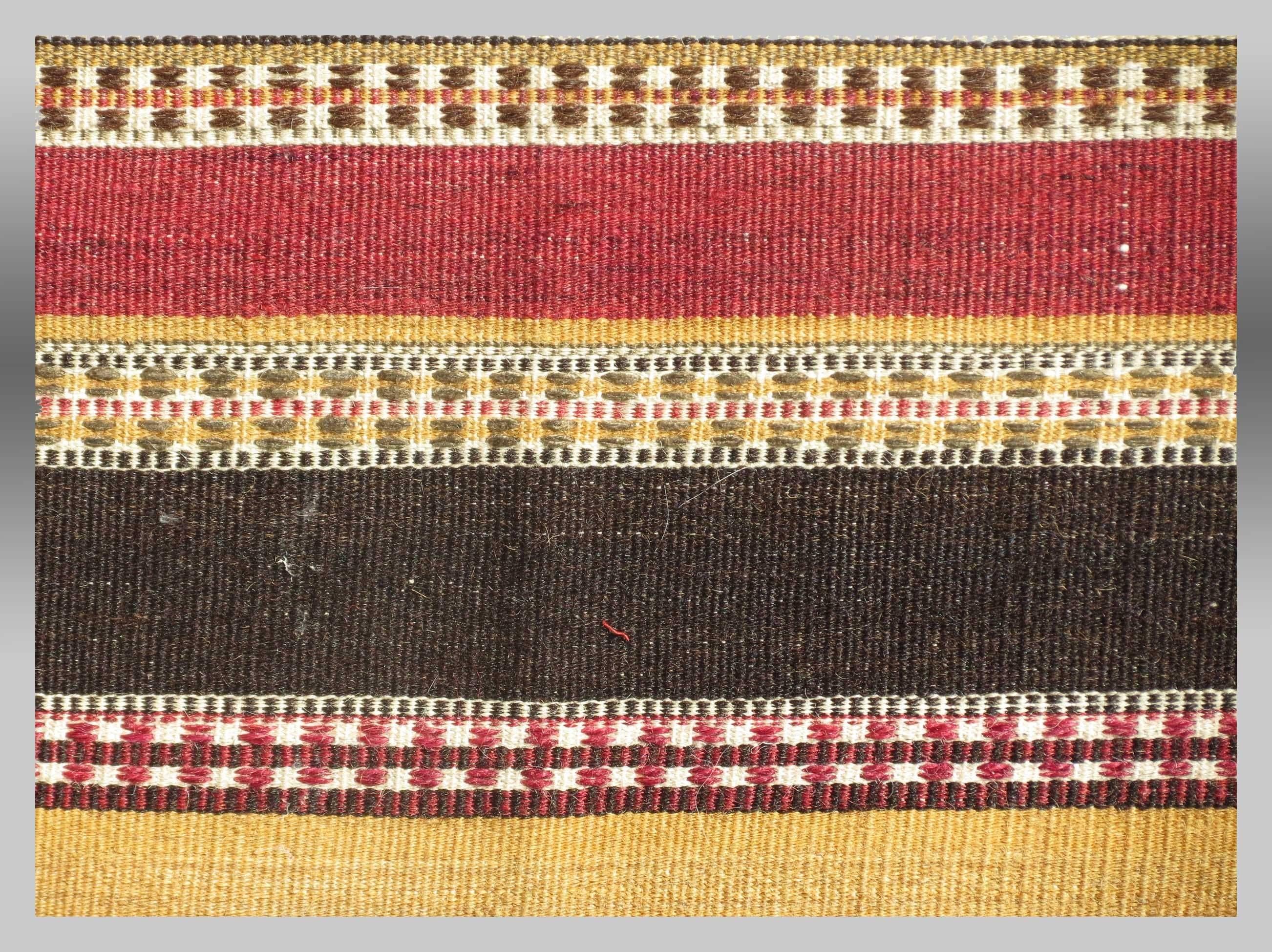Woven Kilim from Mazandaran Region of North Persia, Early to Mid-20th Century For Sale