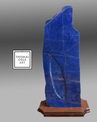 Lapis Lazuli (Specimen) Monumental Sculpture (contemporary)