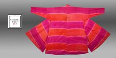 Central Asian Man's Silk Ikat Coat, Late 19th-Early 20th Century