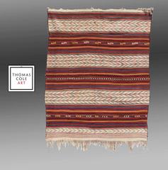 Antique Uzbek Kilim or Flat-Weave, North Afghanistan, circa 1900-1920
