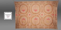Vintage Uzbek Embroidery or "Suzani", Central Asia, circa 1960s