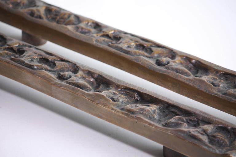 Bronze Door Pulls By Forms And Surfaces For Sale At 1stdibs