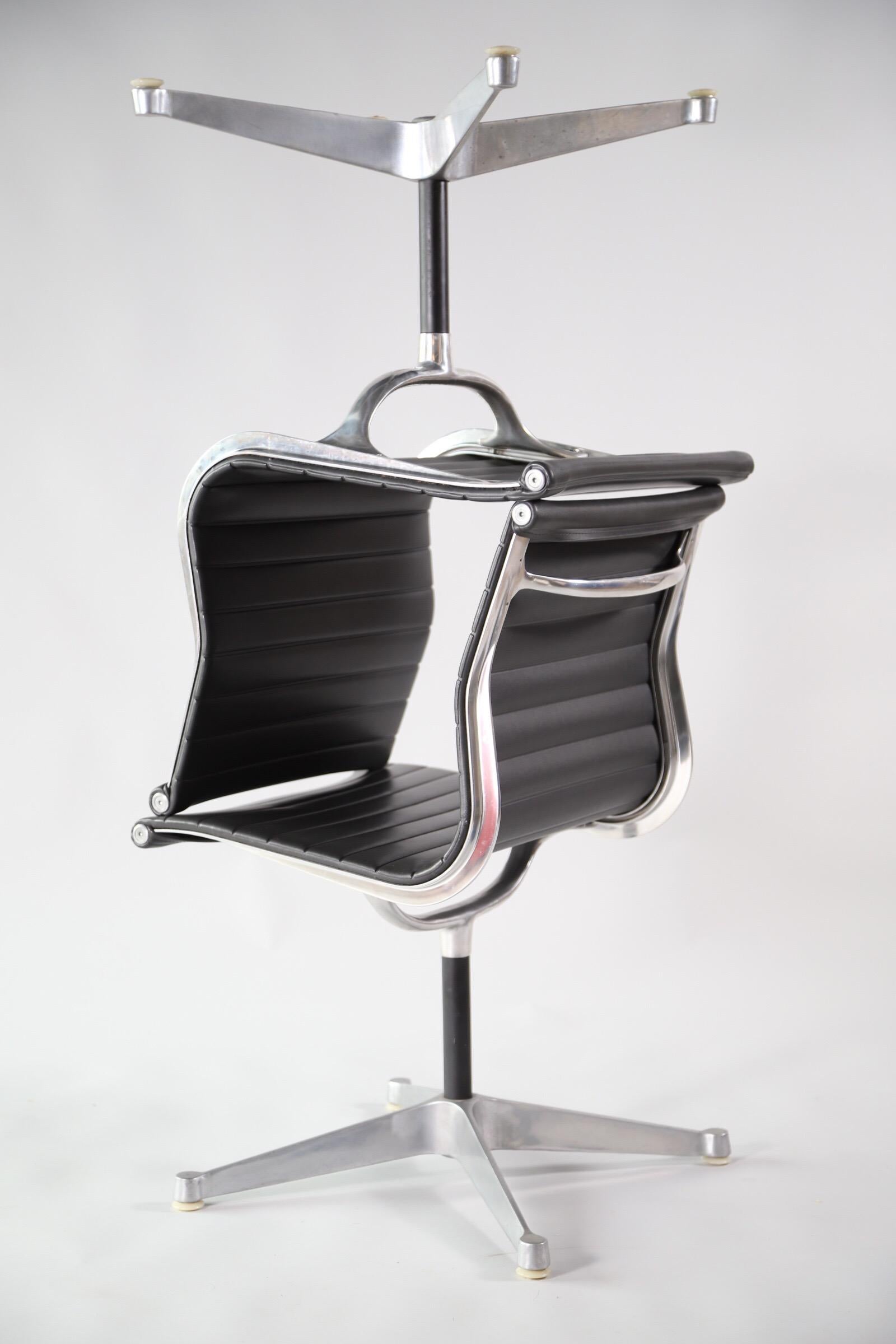20th Century Aluminum Group Chairs by Eames for Herman Miller