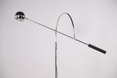 Robert Sonneman Chrome Floor Lamp