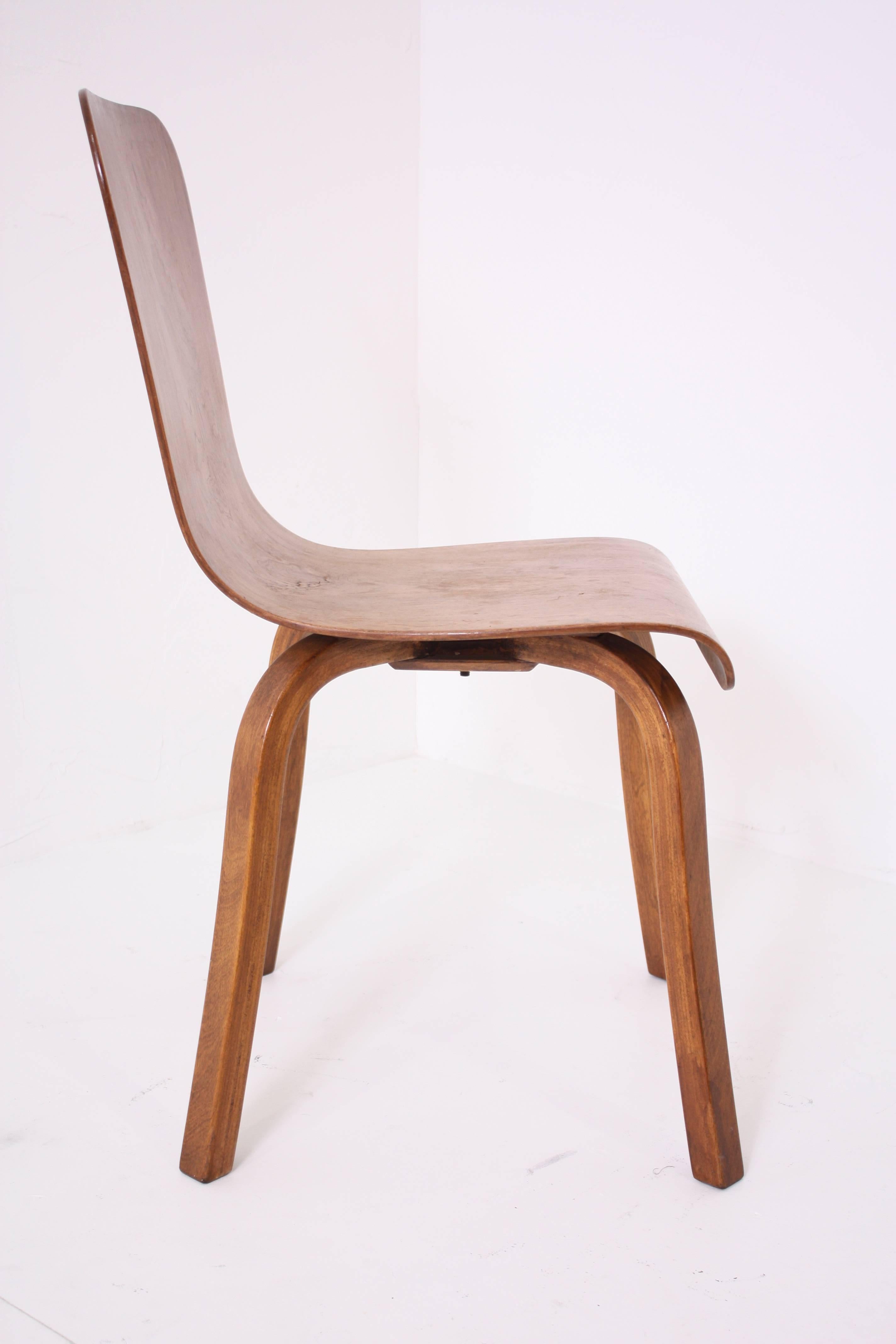 Mid-Century Modern Bentwood Side Chair by Czerwinski-Stylolt