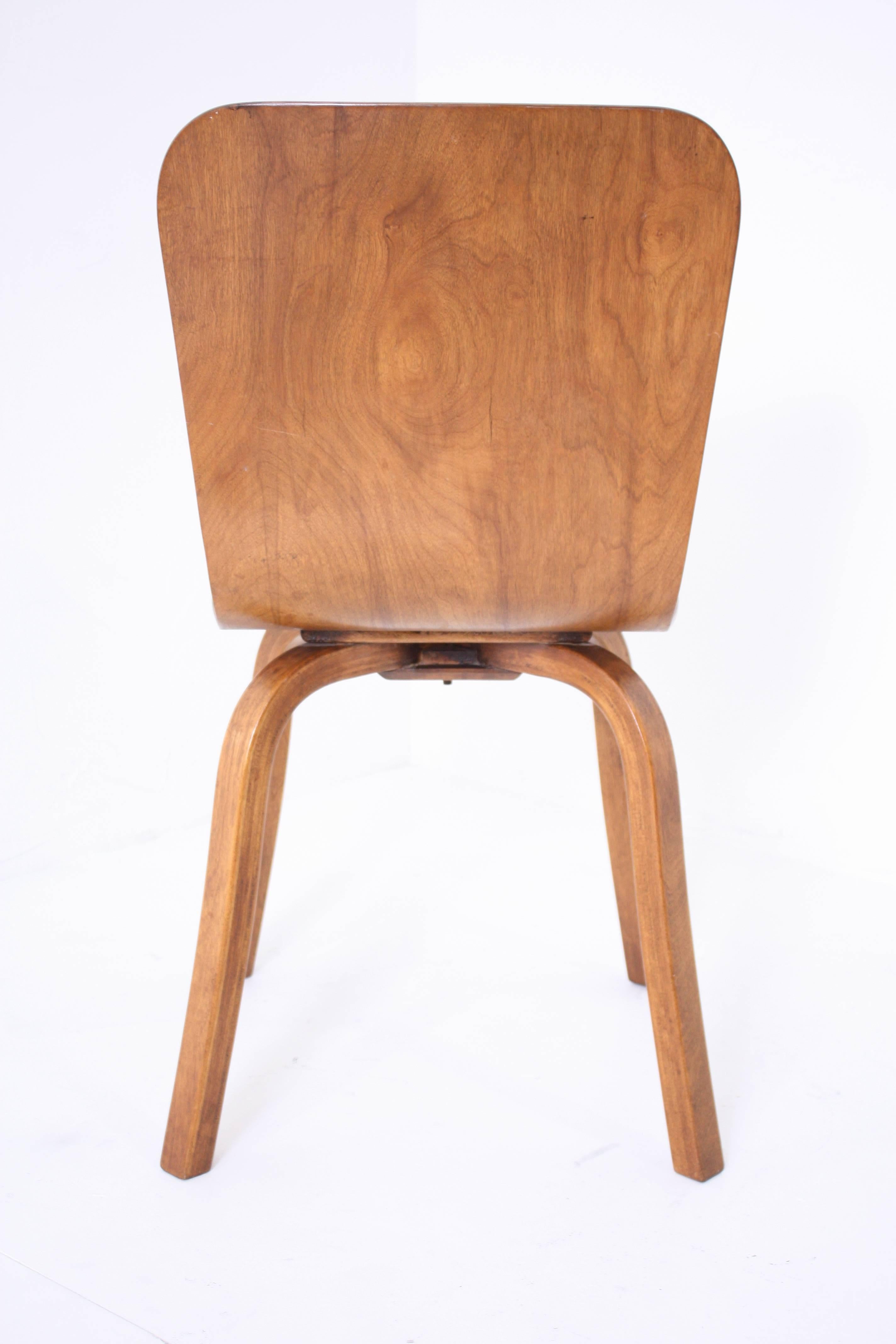 Bentwood Side Chair by Czerwinski-Stylolt In Good Condition In Oklahoma City, OK