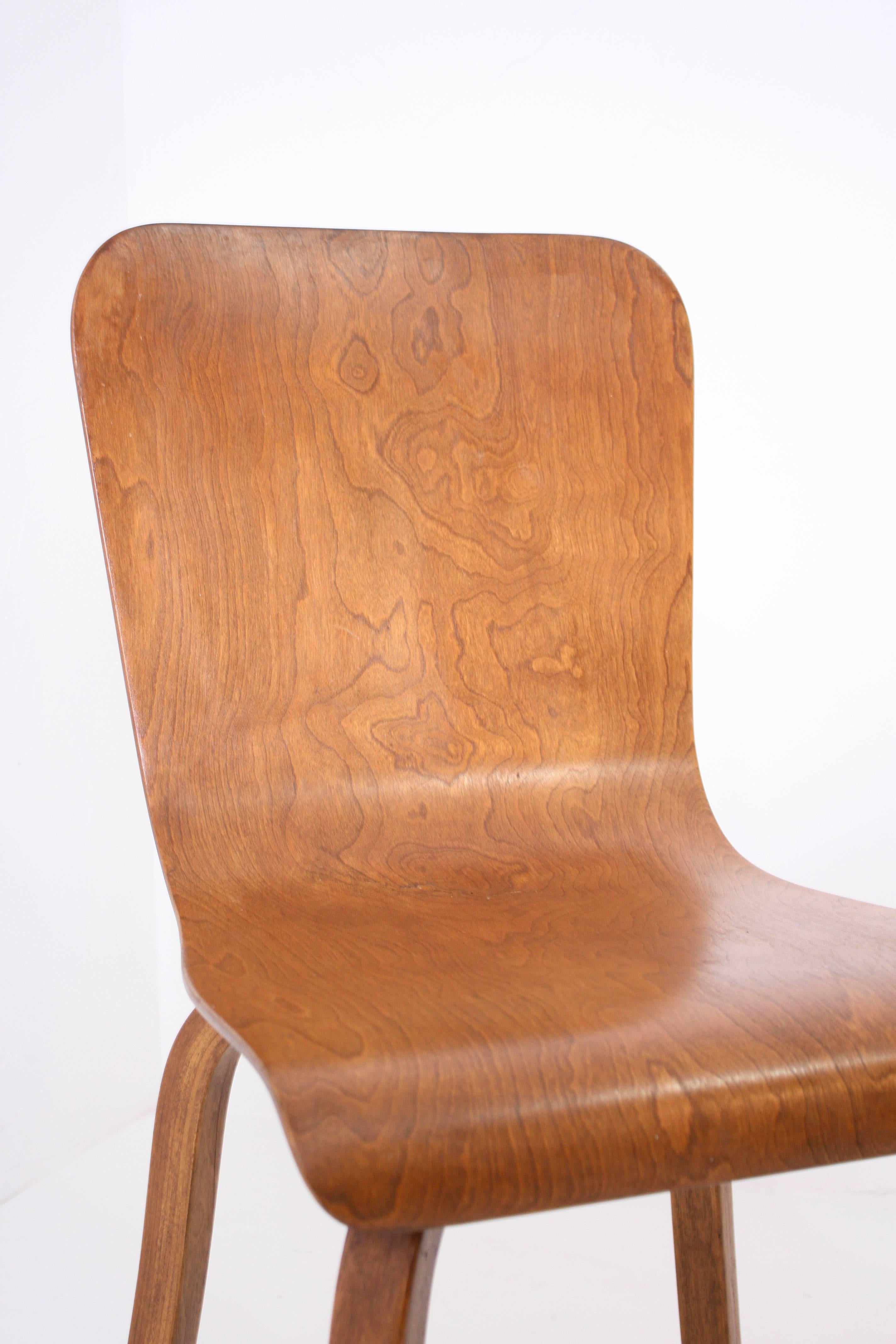 Mid-20th Century Bentwood Side Chair by Czerwinski-Stylolt