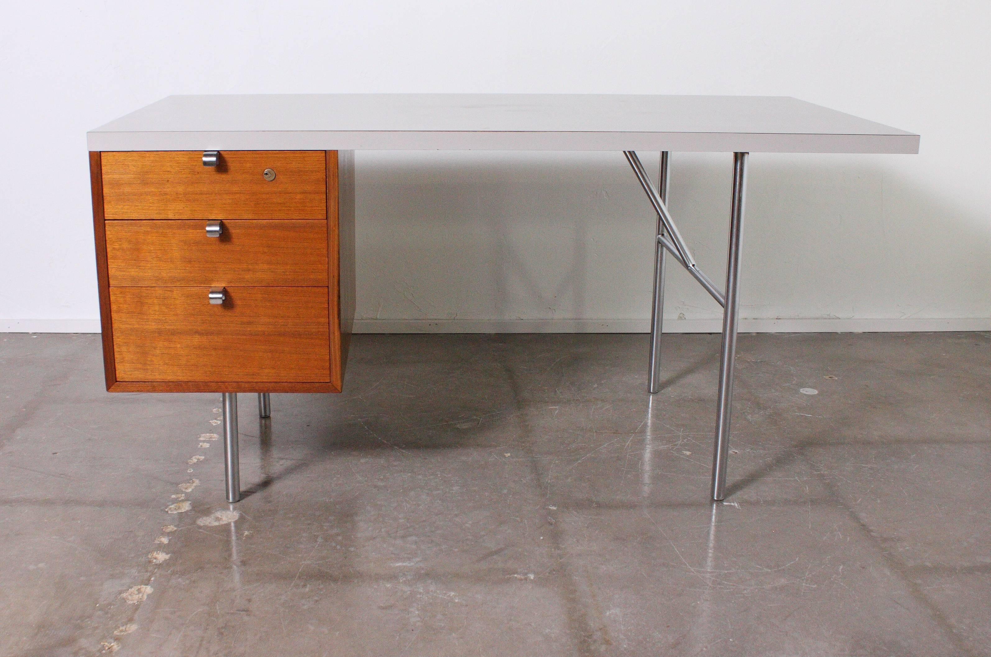 Mid-Century Modern Desk by George Nelson for Herman Miller