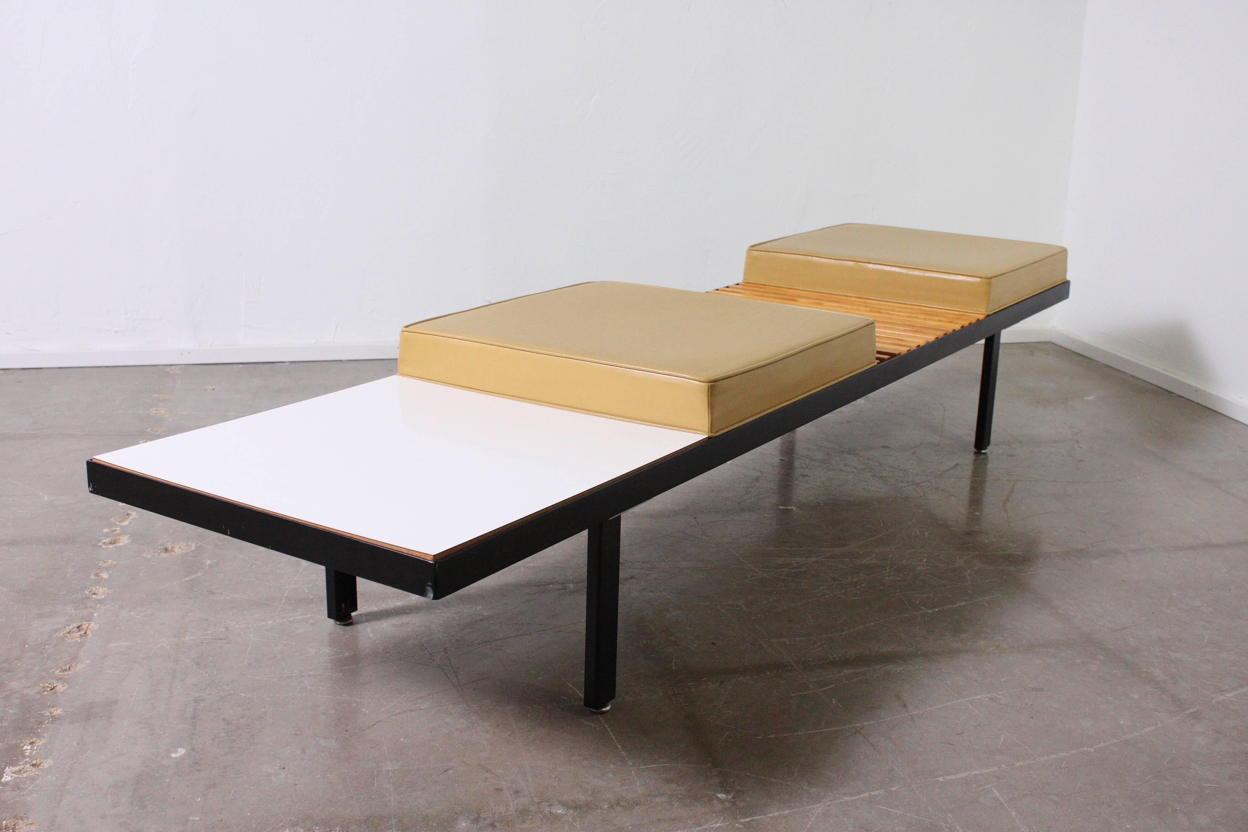 American Steel Contract Bench by George Nelson for Herman Miller