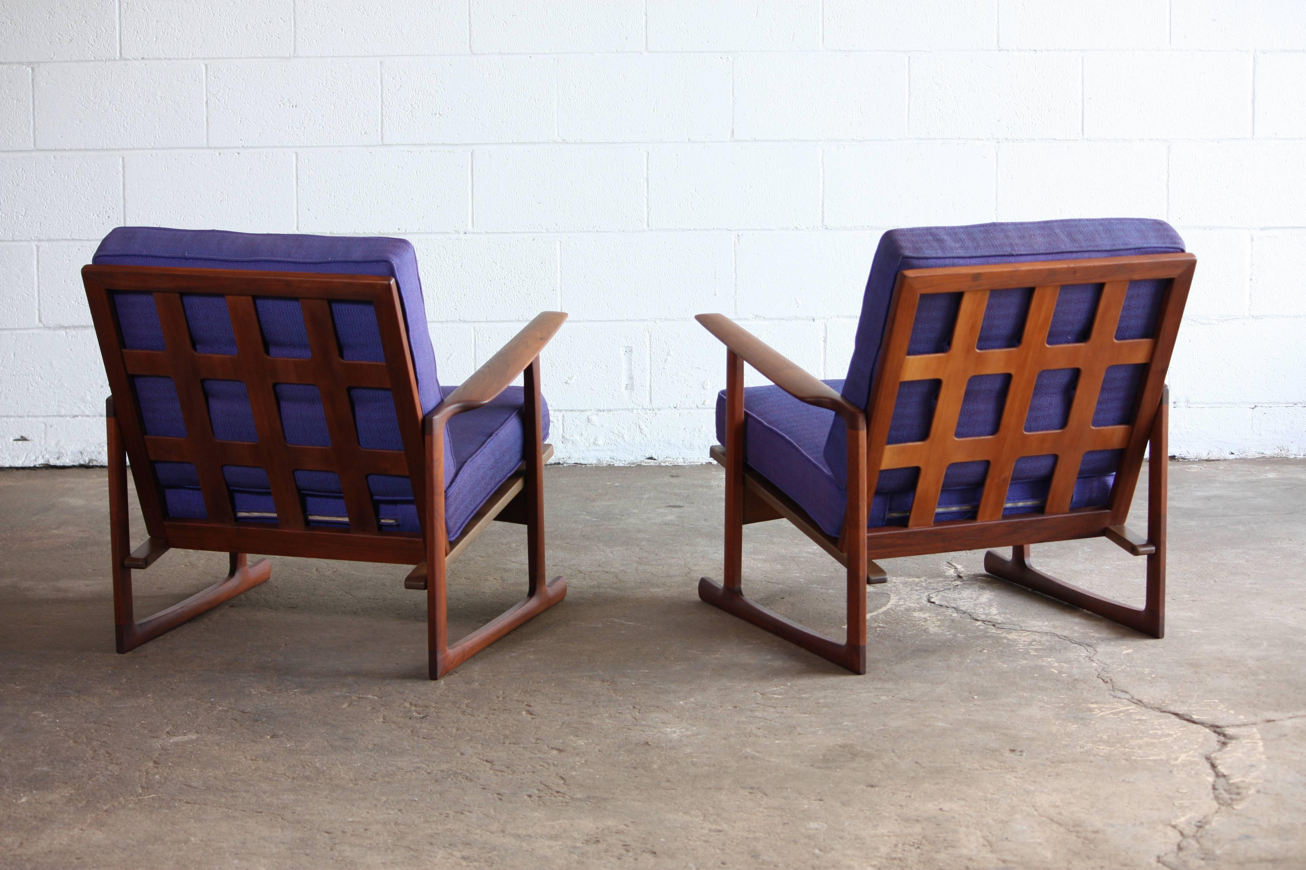 Teak Lounge Chairs by Ib Kofod Larsen for Selig