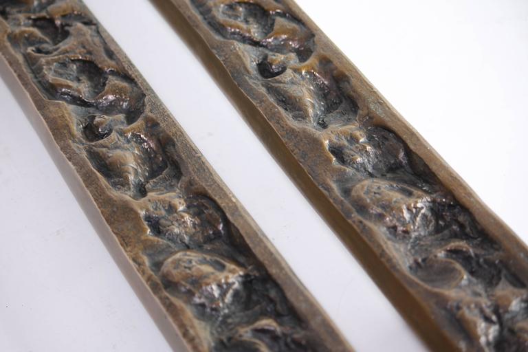 Bronze Door Pulls By Forms And Surfaces For Sale At 1stdibs