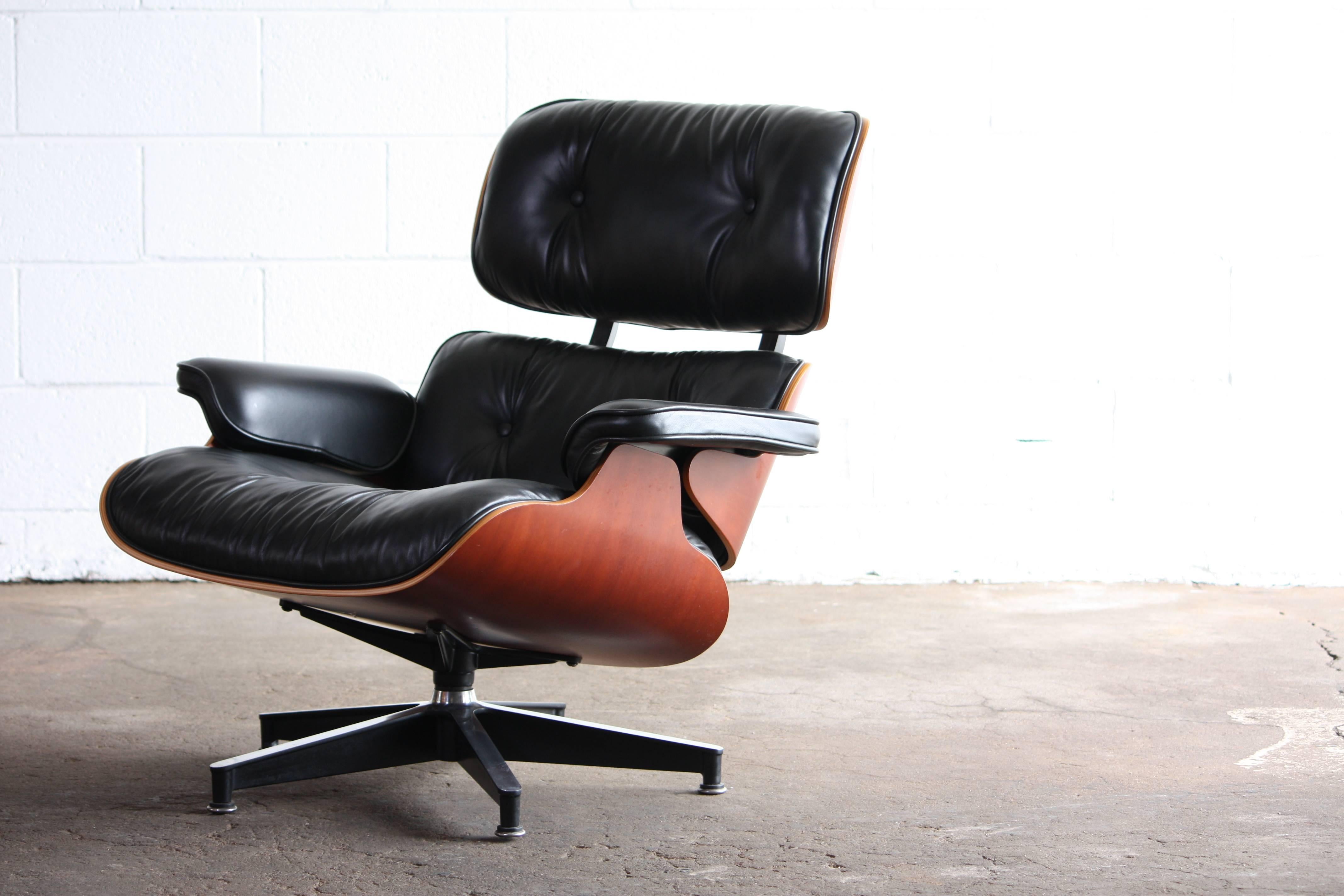 Contemporary Eames Lounge Chair and Ottoman for Herman Miller